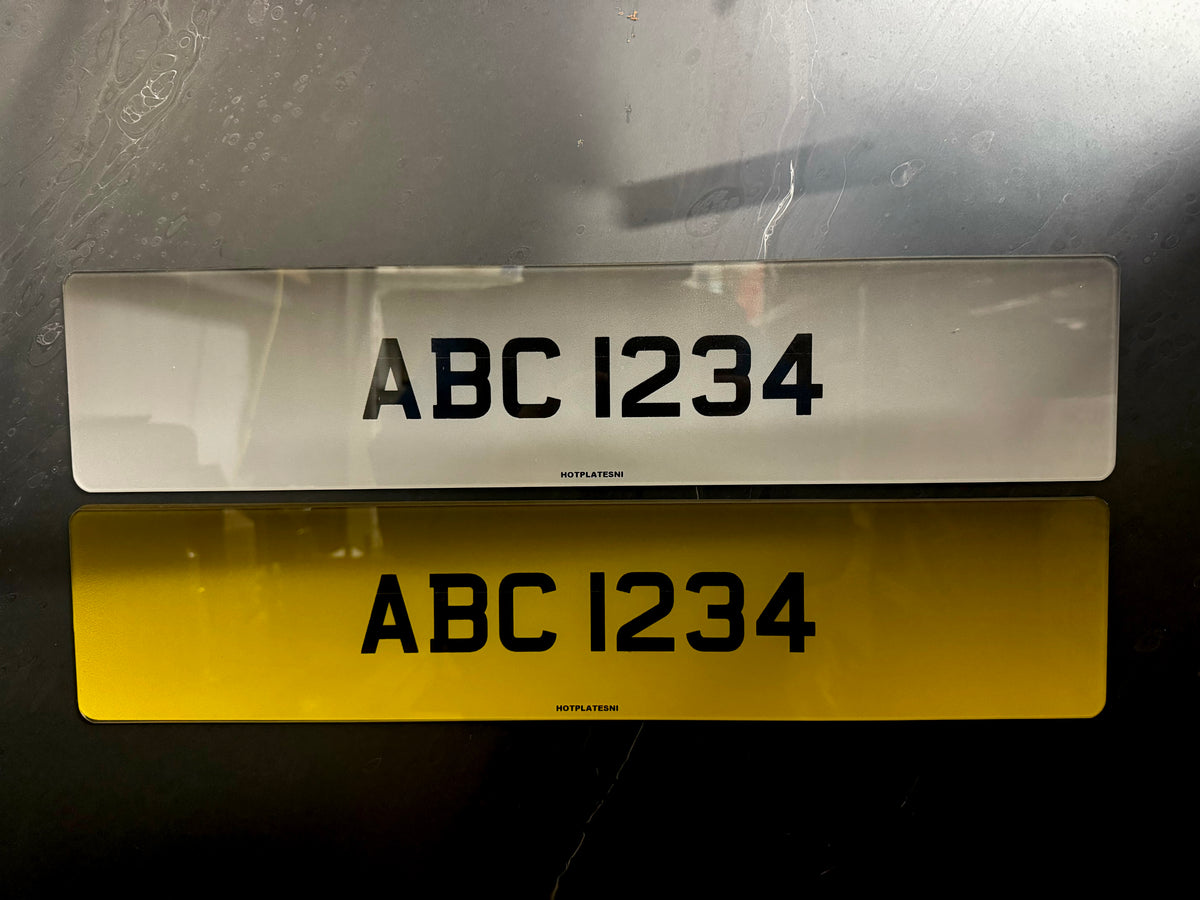 Printed Show Plates (Not For Road Use)