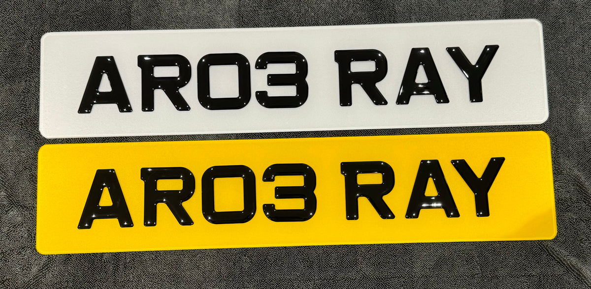 3D Gel Show Plates (Not For Road Use)